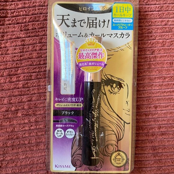 Heroine KISS ME Volume Up Waterproof Black - WP01 K-Beauty - Picture 1 of 3